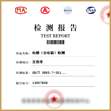 電錘(含電鎬)檢測